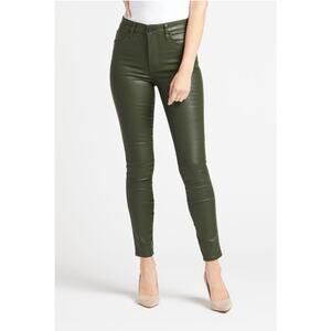 KUT FROM THE KLOTH NWT Coated High Rise Mia Fab Ab Toothpick Skinny Jean // 00